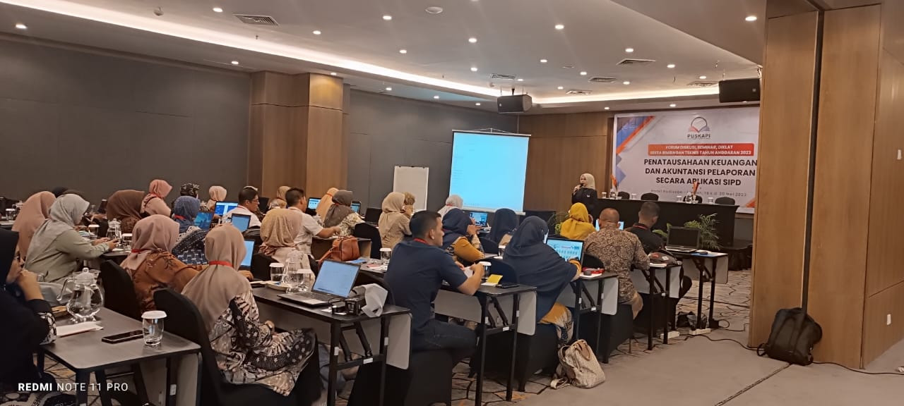 Bimbangan Teknis dan Pelatihan Penata Usahaan Keuangan  dan Akuntansi Pelaporan secara Aplikasi SIPD